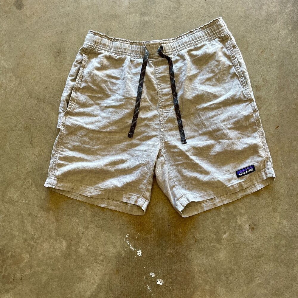 Vintage Patagonia Linen Cotton Shorts size Small